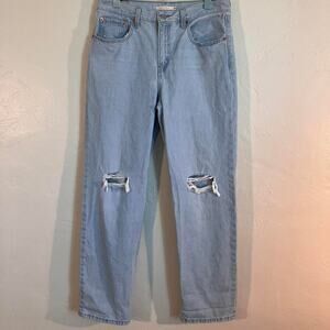 Levi’s Low Pro Straight Light Wash Denim‎ Blue Jeans